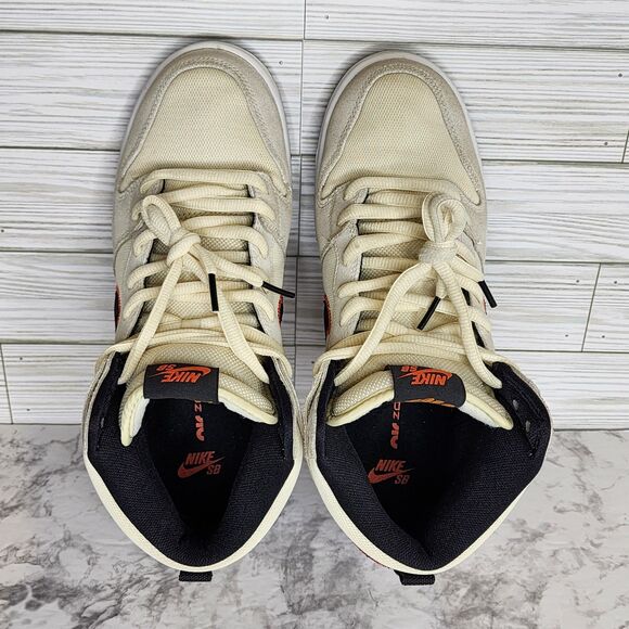 Nike SB Dunk High Pro San Francisco Giants Men's 9.5 DO9394-100 Worn 2x VNDS - Picture 5 of 13